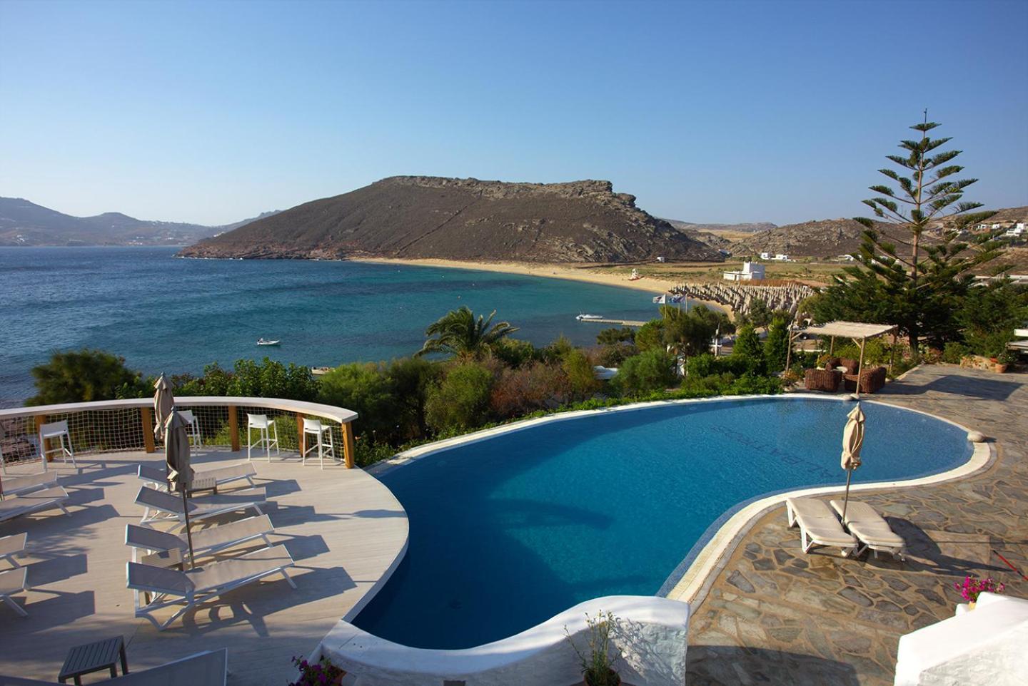 Отель Albatros Club Mykonos Панормос-Миконос Экстерьер фото