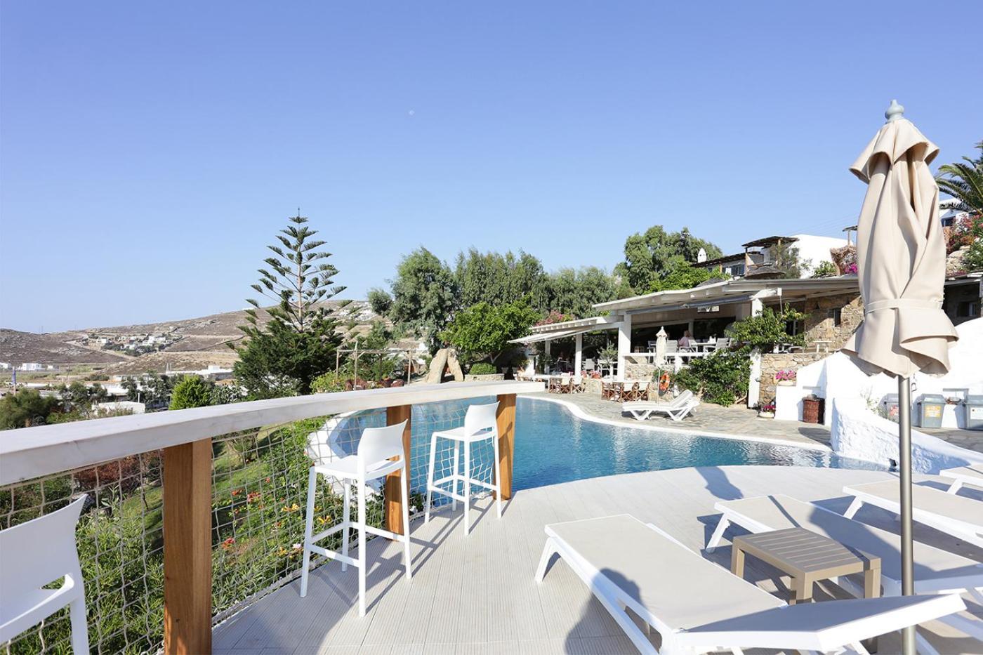 Отель Albatros Club Mykonos Панормос-Миконос Экстерьер фото
